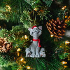 Happy Cat Ornament
